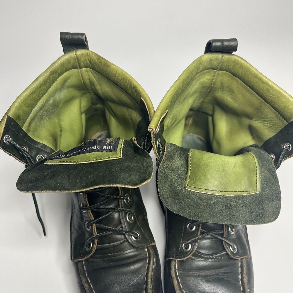 Vintage Browning Women's Lady's Featherweights Black Leather Boots 9A - Picture 16 of 16